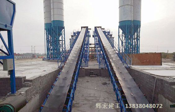 輝宏混凝土攪拌站皮帶機(jī) 輝宏混凝土攪拌站皮帶機(jī)